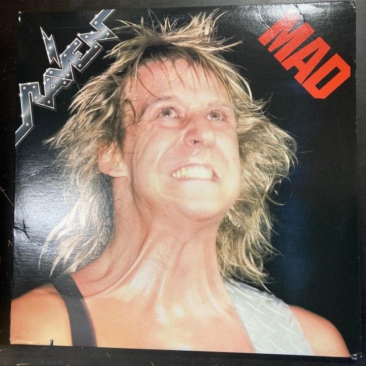 Raven - Mad (US/1986) 12'' EP (M-/VG+) -heavy metal-